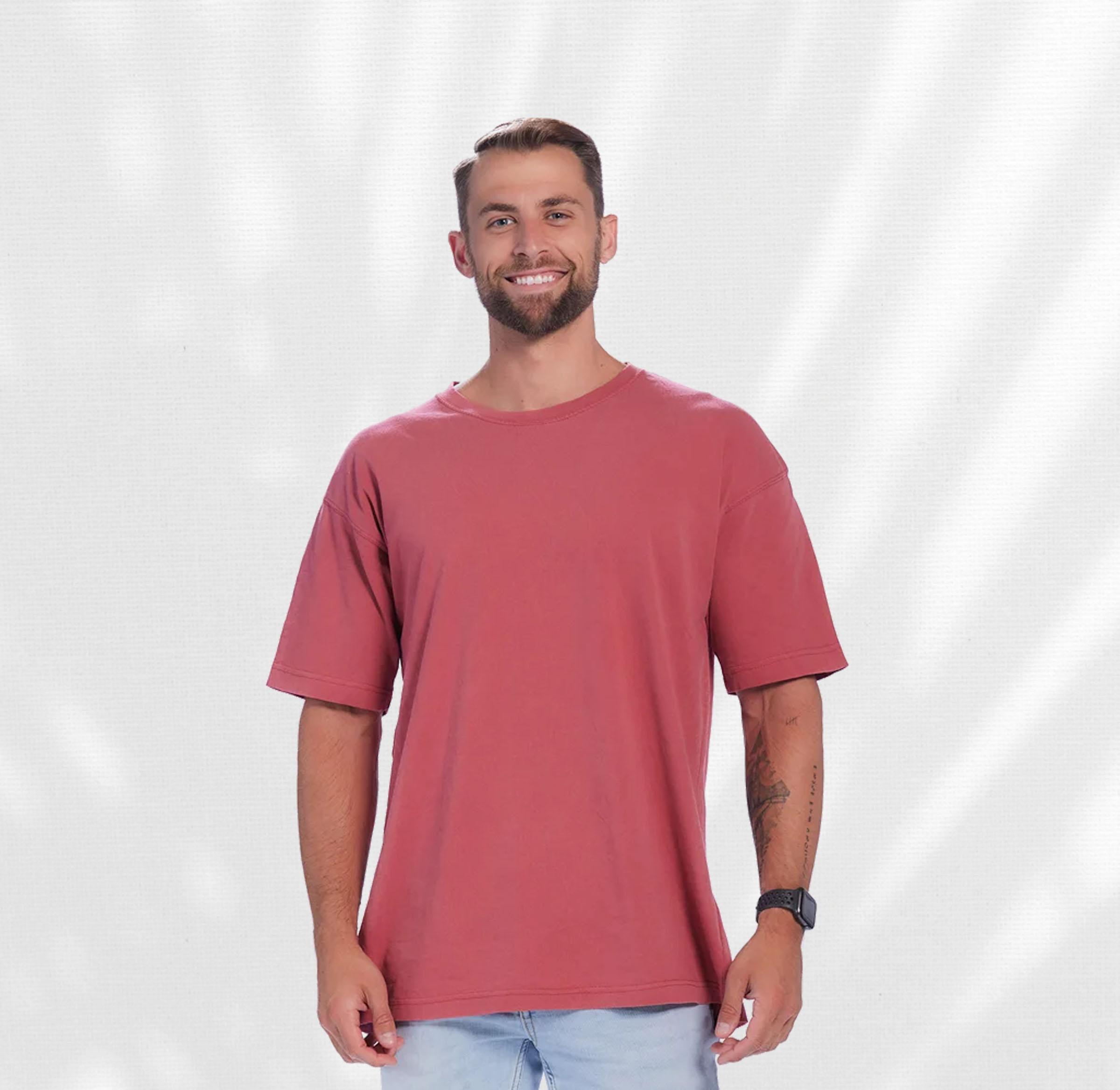 Garment Dyed T-Shirt — Barn Red